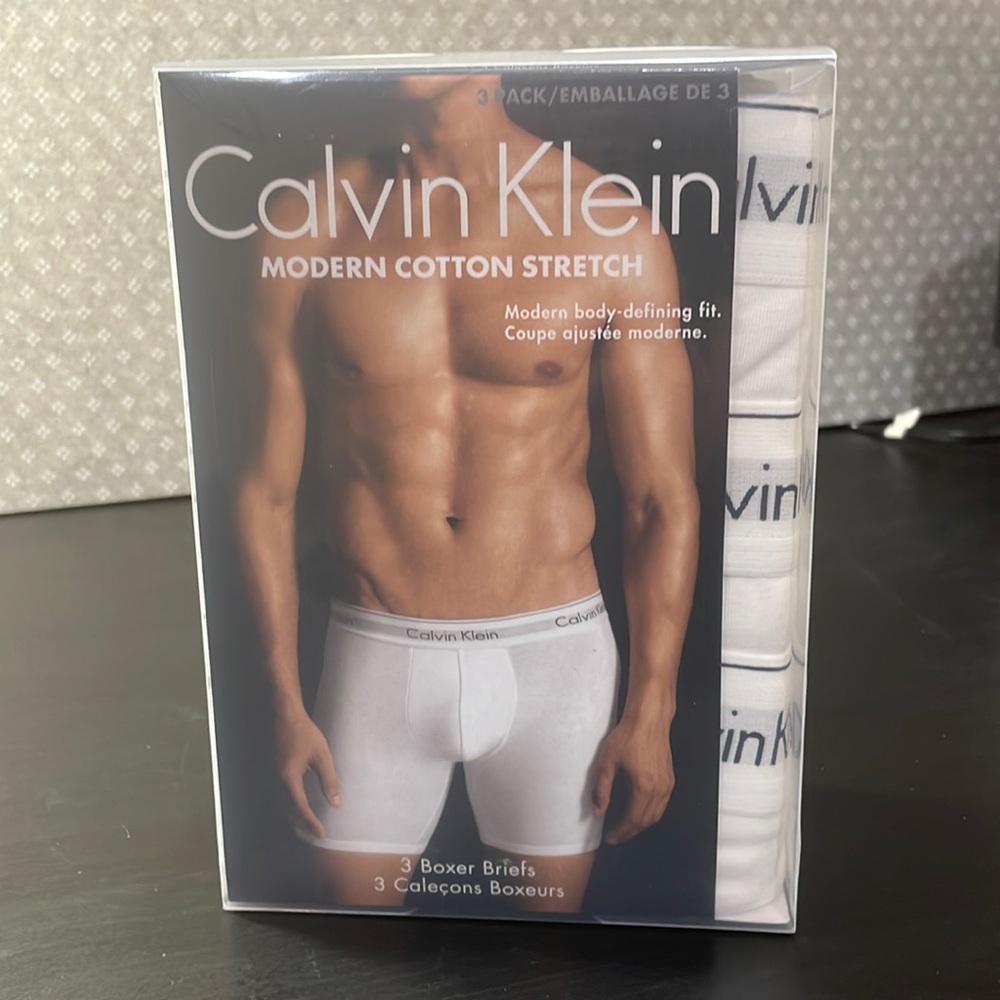 🆕Calvin Klein Modern Cotton Stretch. 3 Boxer Briefs